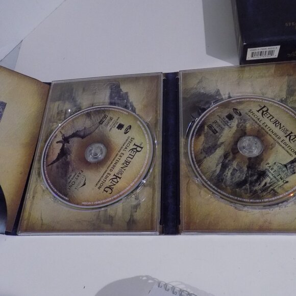 LOTR DVDS Platinum Series Lot of 3 Two Towers Return of King Fellowship of Rings - Picture 3 of 7